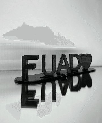 Kişiye Özel Çift Taraflı İsimlik Sevgili Arkadaş Eş Sürpriz Hediye