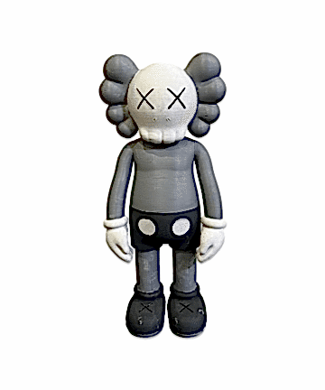 Four Foot Companion (Grey) 3D Baskı